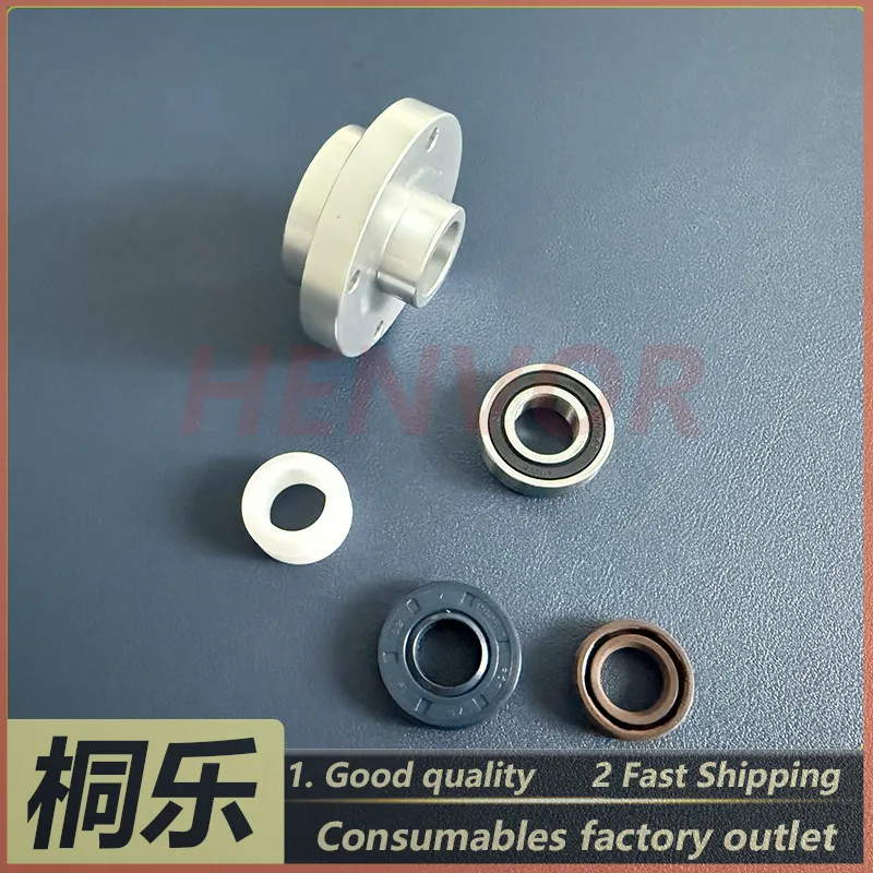 SZ-TPD860/1100/1250 Brush Shaft Bearing Housing Aluminum Through Wall Drive Shaft for CTP Plate Processor Spare Parts