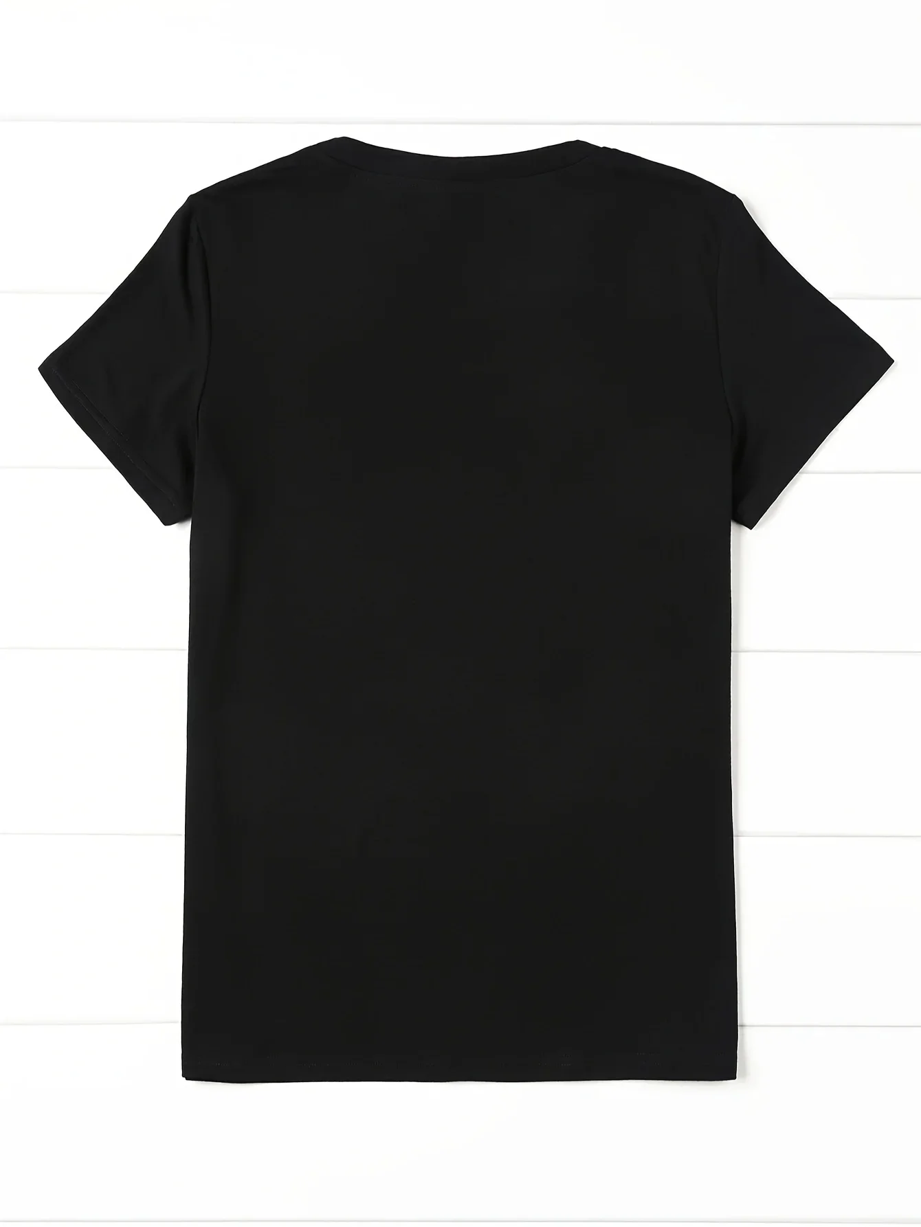 Party Like The 80s Women's Tee - Retro Graphic, Casual Black Top