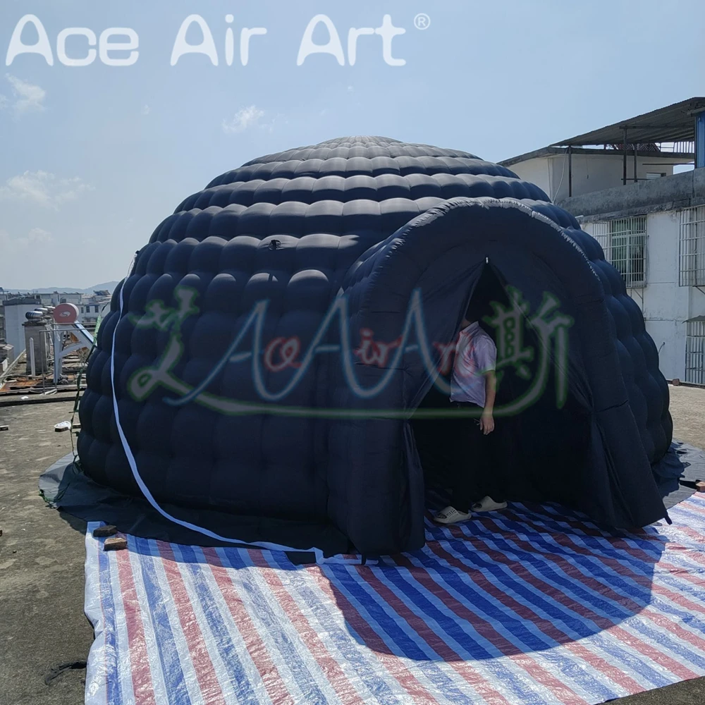 

6m Diameter Outdoor Giant Inflatable Dome Tent with Cover Air Igloo Party Wedding Disco House Canopy for Advertising