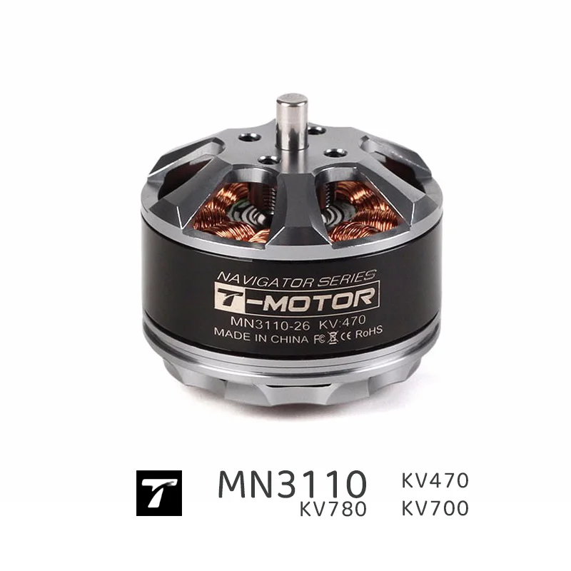 

MN3110 T-MOTOR KV470 KV700 KV780 Brushless motor high quality EZO bearings with lower vibration and noisy for longer lifetime