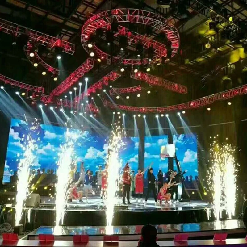 Stage Effect Remote Control & DMX512 600W Cold Spark Machine DJ Party KTV Wedding Bar Nightclub Concert Stage Effect Show