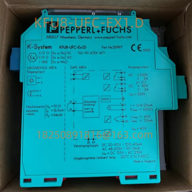 

New Safety gate isolator KFU8-UFC-1.D KFU8-UFC-EX1.D