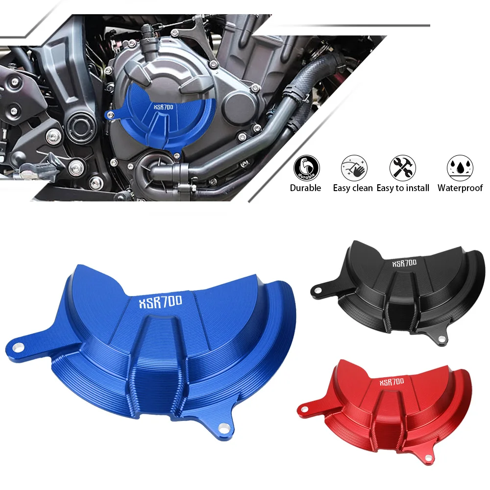 

For Yamaha XSR700 XSR 700 2023 New Motorcycle 2018 2019 2020 2021 2022 Engine Clutch Guard Cover XSR 700 XTribute 2021-2022-2023