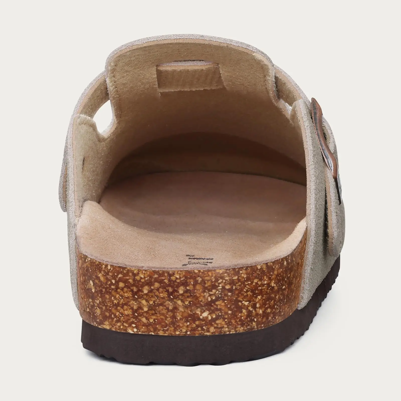 Comwarm 코르크 나막신 슬리퍼 남성용 여름 슬립온 하우스 플랫 샌들, 남성 비치 슬리퍼, 여성 코르크 슬리퍼, 패션 뮬 2024
