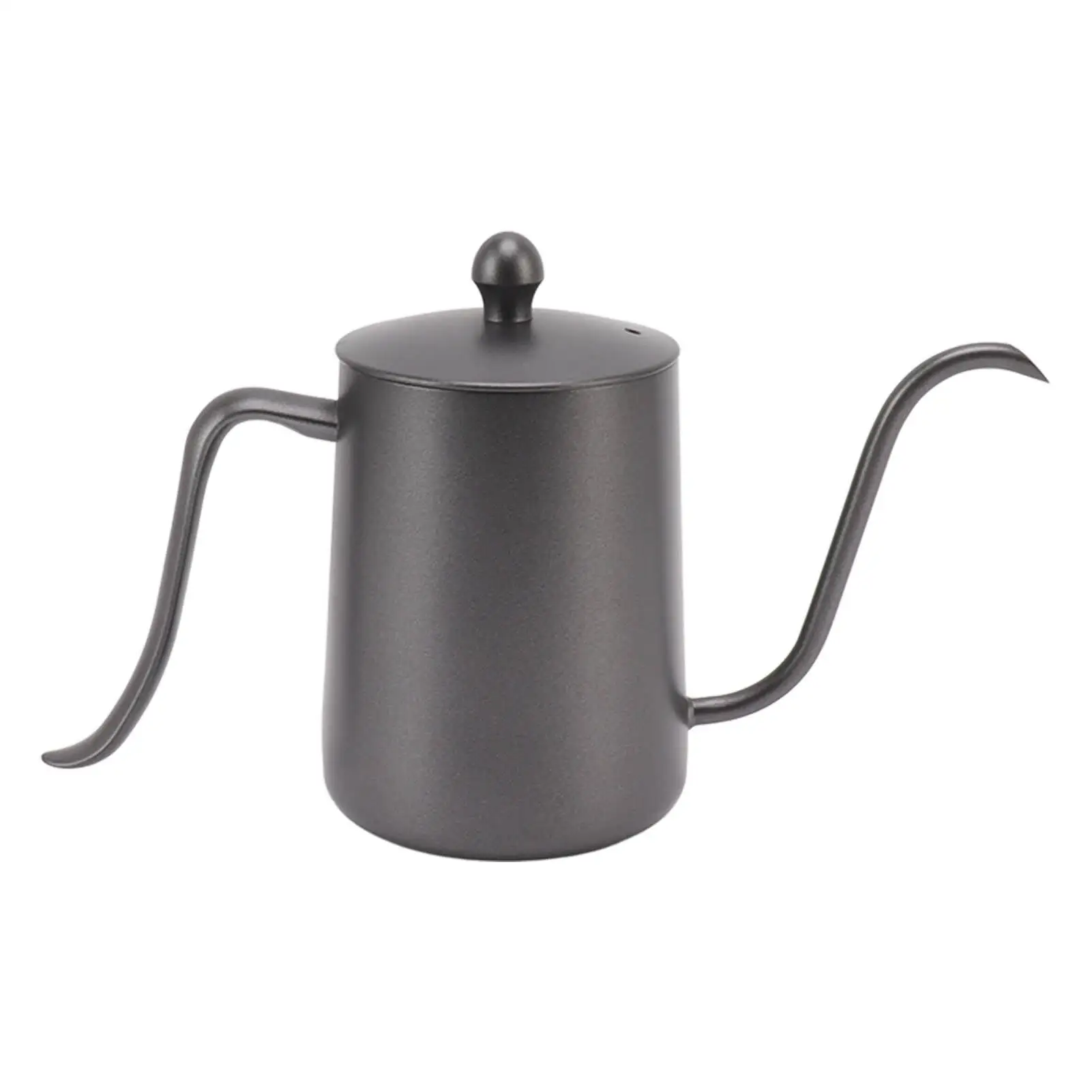 

Stainless Steel Gooseneck Coffee Kettle 600ml Professional Capacity Hot Water Pot for home Travel Use