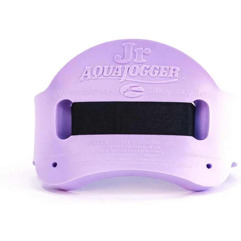 AquaJogger Cinturón de natación morado junior para niños, cinturón de flotabilidad, cinturón de fitness para jóvenes, ideal para nadar o entrenar en la piscina