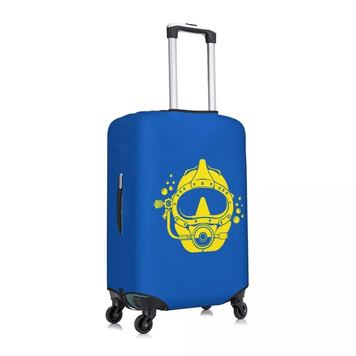 Custom Dive Diver Scuba Luggage Cover Funny Suitcase Protector Covers Suit For 18-32 inch