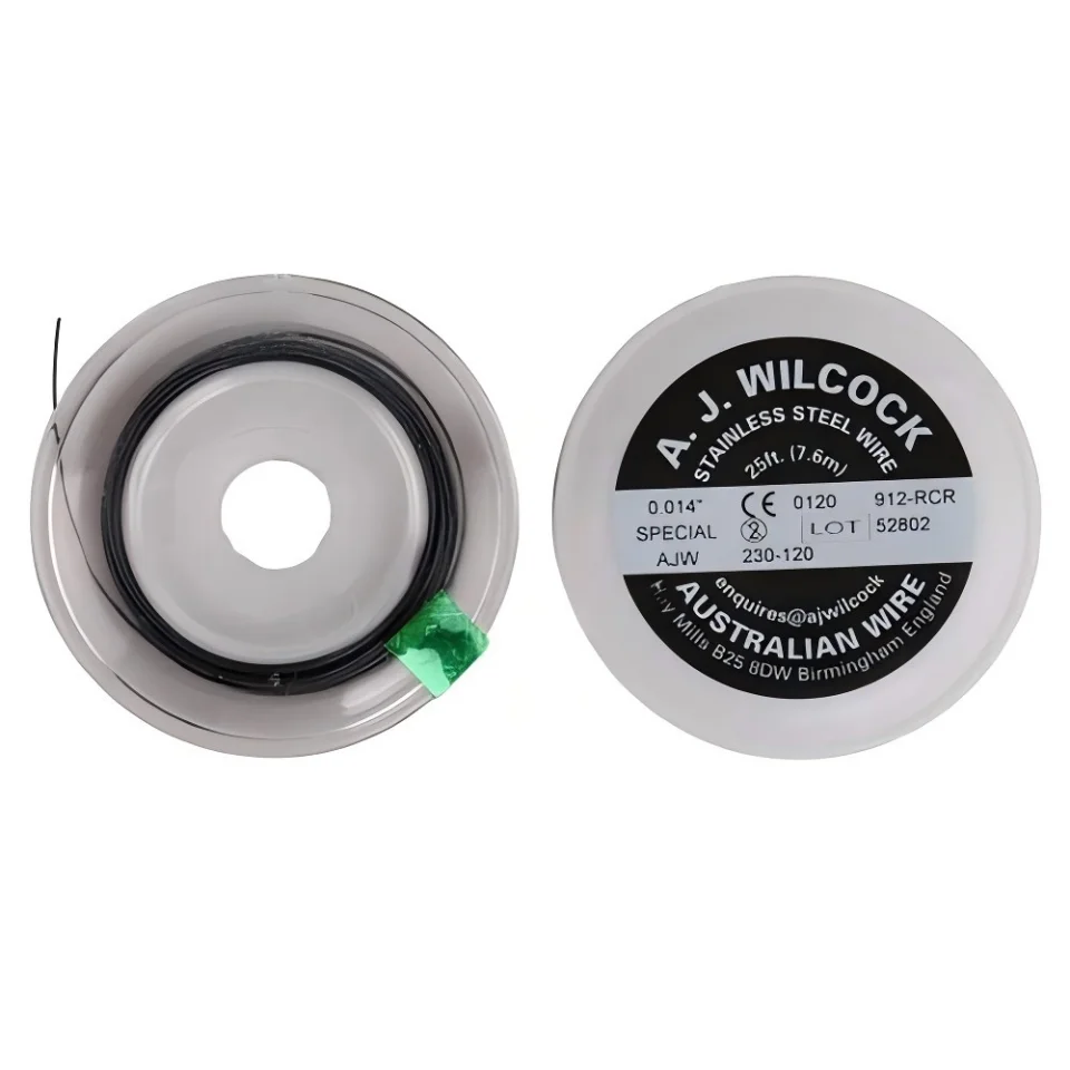 

Оригинальный A.J. Ортодонтическая проволока Wilcock Australian Special Plus, высокоэластичная, из нержавеющей стали, круглая, 5 м, для зуботехнических лабораторий