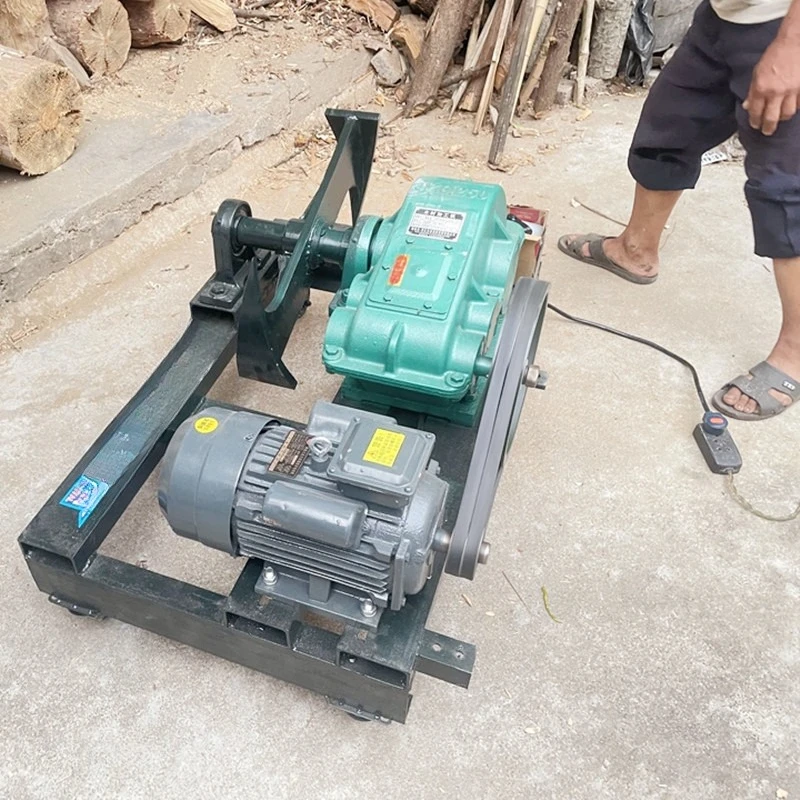 Wood automatic electric splitting wood cutting firewood fire wall firewood splitting wood hydraulic firewood cutting artifact
