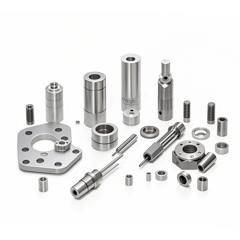 Custom CNC Machined Stainless Steel Hex Couplers/Nipples SS 304/316 ISO 9001 Certified Threaded Fittings for Machining Services