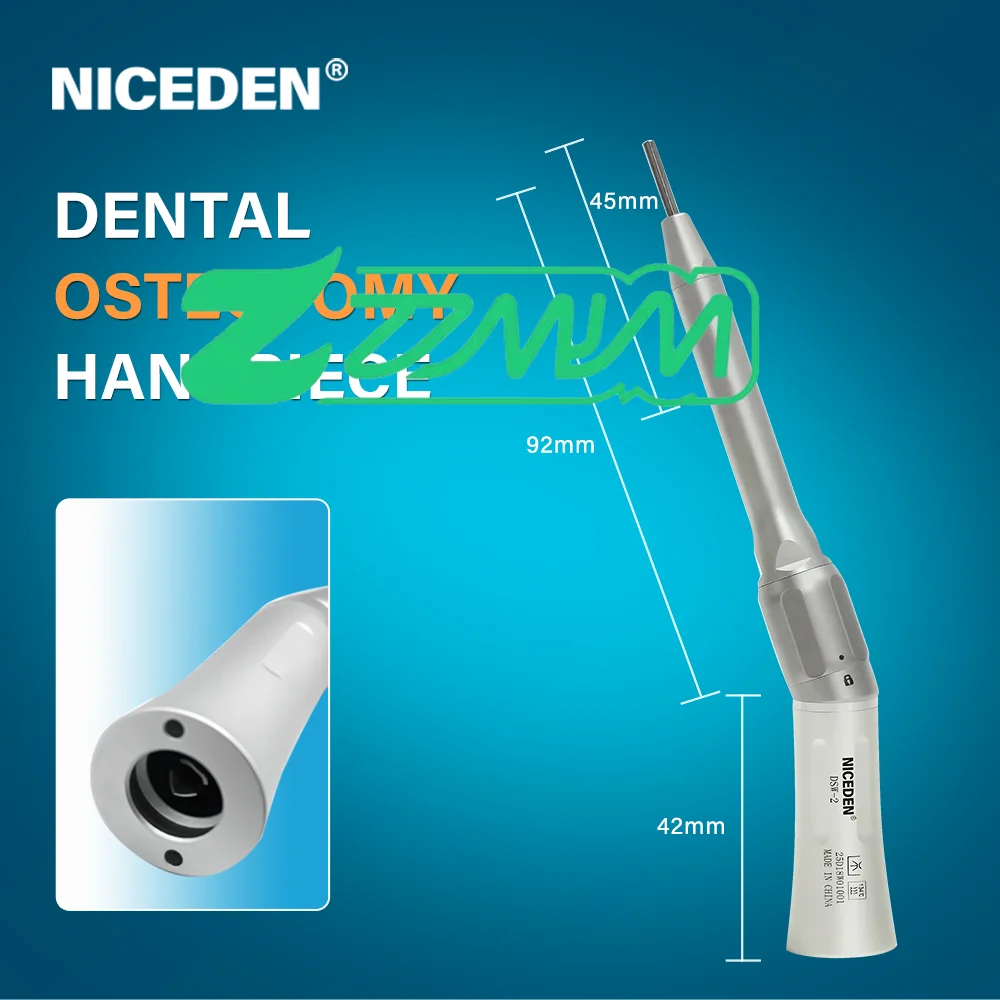 FX Series Micro Surgery Handpieces den tal Straight Nose 20 Angle Handpiece Clinical Accessories Non-Optic