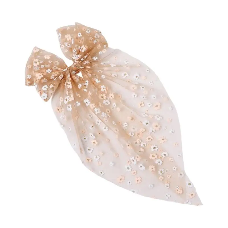 31BB Oversized Long Tail Hair Clip Headpiece for Tied Hair and Half-up Hairstyles
