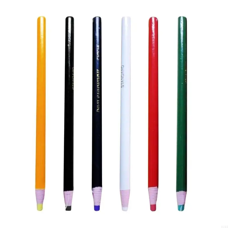 R1WD Color Peel-Off China Markers Grease Pencils Set Colored Drawing Marking Crayon Pencil for Coloring Drawing Marking