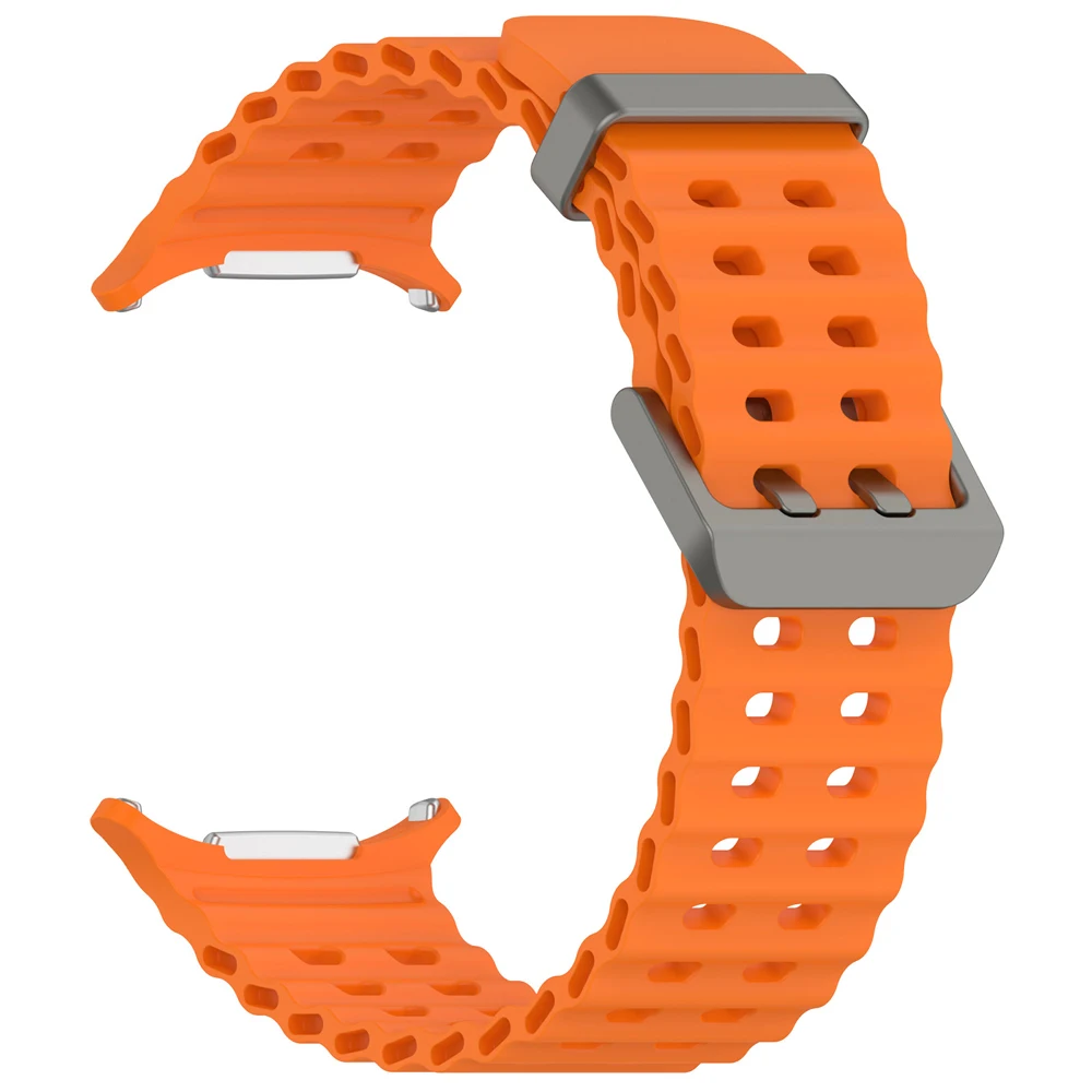 Original Silikonarmband für Samsung Galaxy Watch Ultra 2 47mm Marine Sport Armband Correa für GalaxyWatch Ultra 2026 2025 Bänder – Detail 30