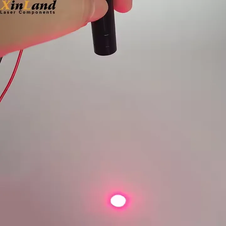 XinLand Red Dot Beam 650nm 20mw Laser Modul Adjustable Dot Size Laser Diode Module