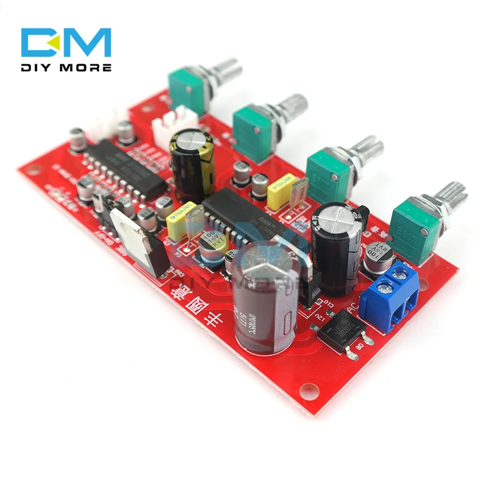 UPC1892 HIFI Stereo Preamp Amplifier Volume Tone Control JRC2150 Fever Level Tone Board with BBE Preamplifier