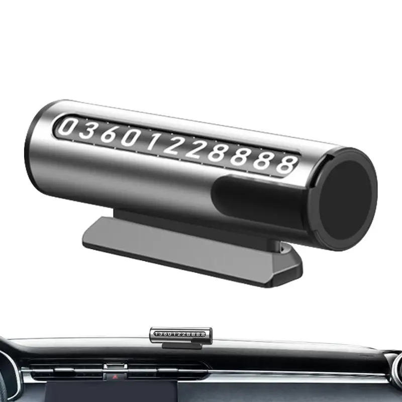 Park numarası plaka geçici yapıştırıcı numarası plaka kullanımlık otomatik telefon numarası kart dur park kartı seyahat günlük yaşam için