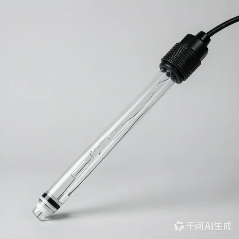 Industrial on-line high temperature PH glass electrode, strong acid and strong base PH electrode, corrosion resistant PH probe c