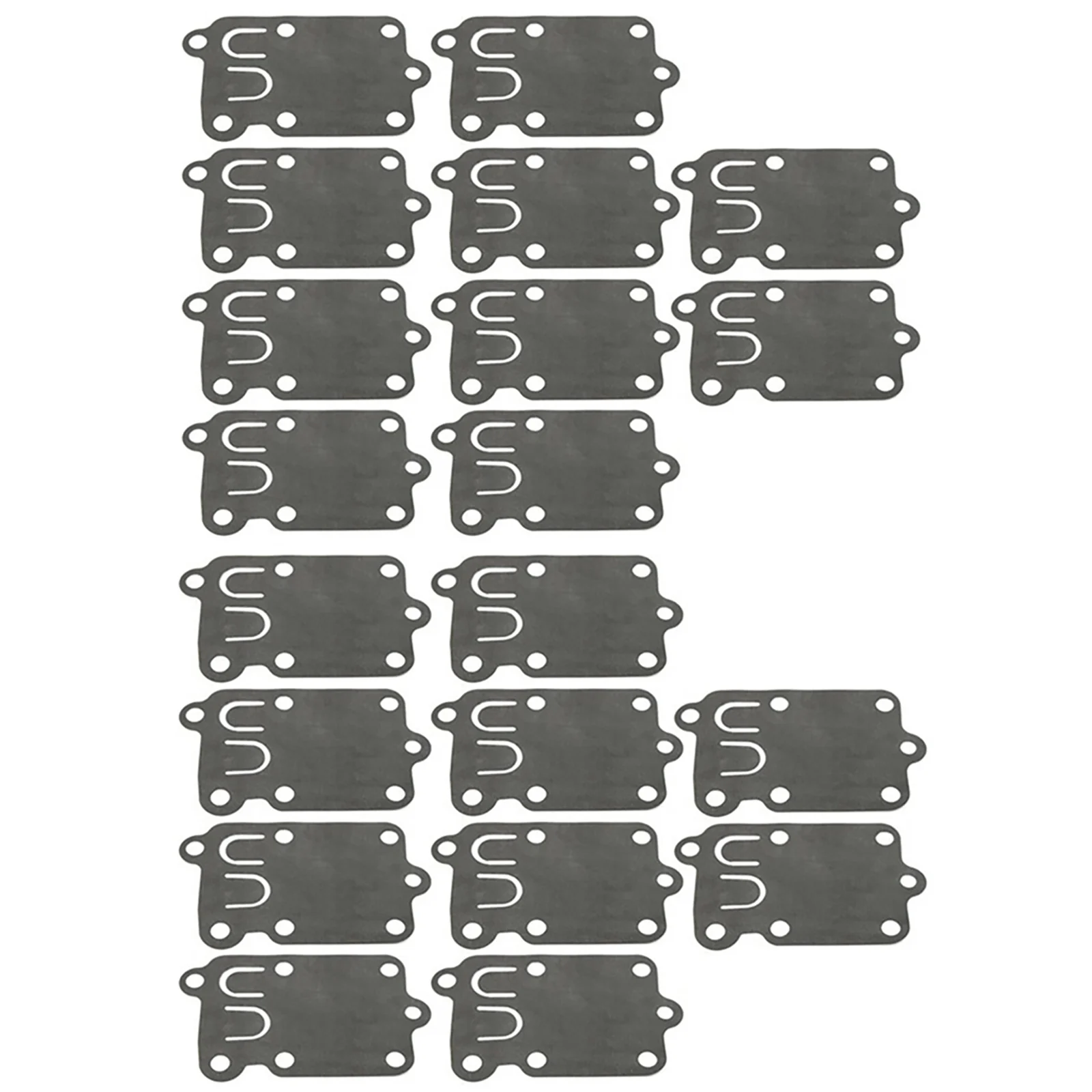 20Pcs Carb Diaphragms Gasket Set Kit For Briggs & Stratton 270026 272538 272538S 272637 Carburetor Accessories Replacement
