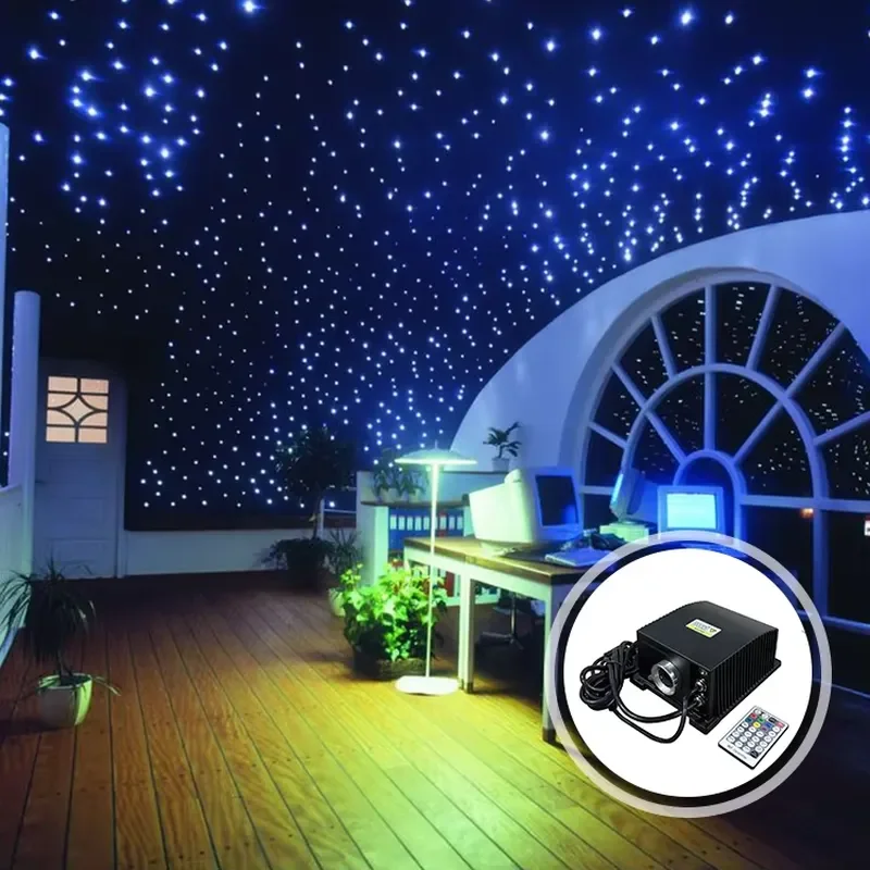24W IP65 Waterproof Fiber Optic Light Engine For Outdoor Swimming Pool Sauna Decoration