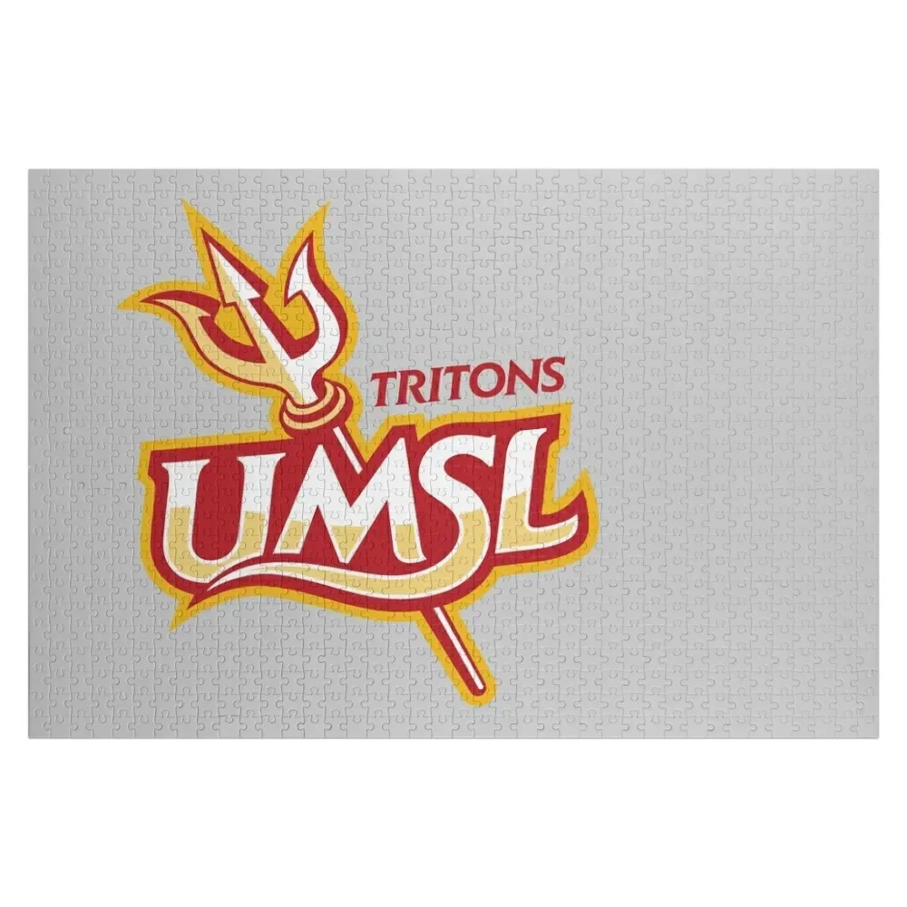 

UMSL of Tritons Jigsaw Puzzle Iq Personalized Toys Custom Gift Personalized Baby Toy Puzzle