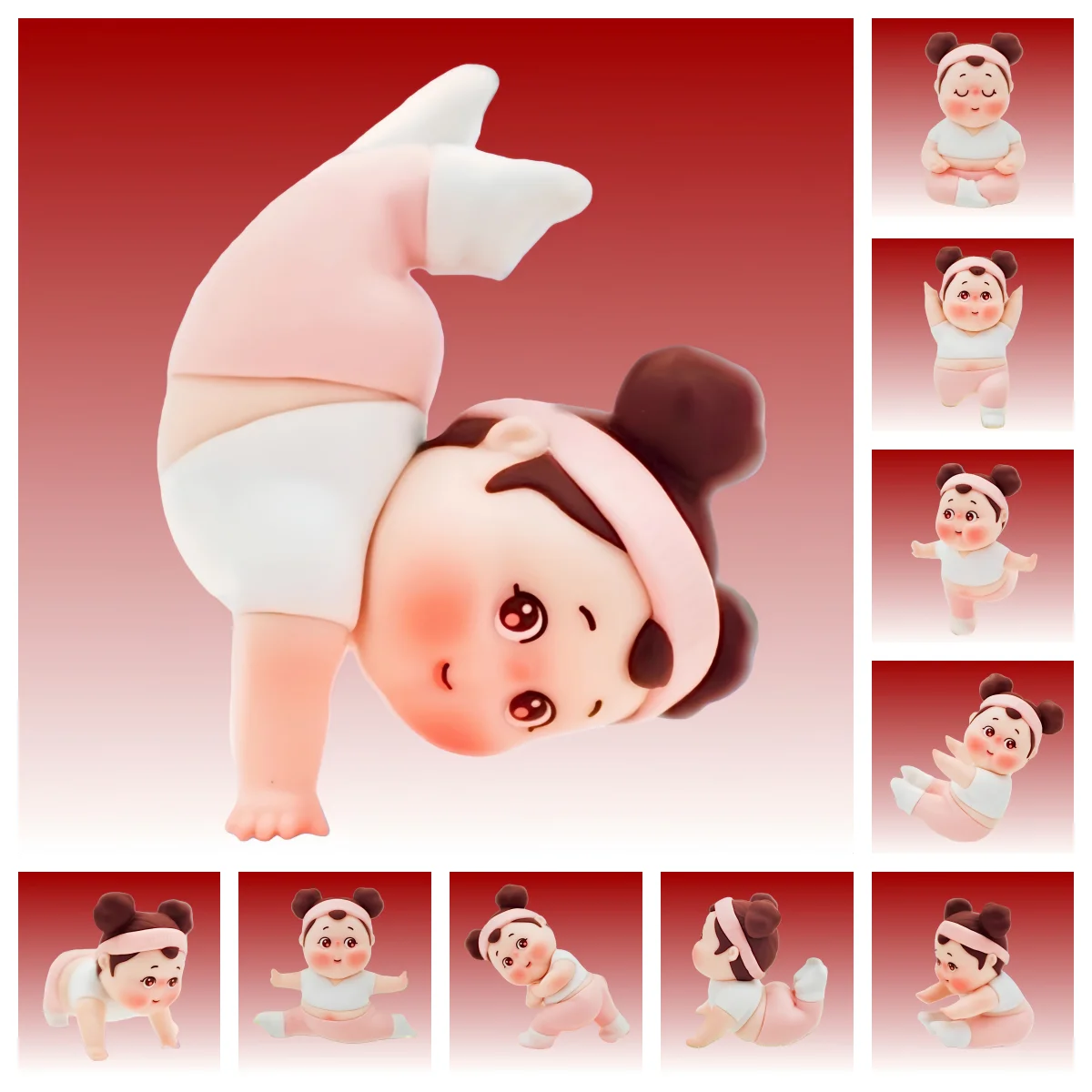 

Love Yoga Series Blind Box Cute Mini Figure Surprise Box Adorable Mini Doll Desktop Decoration Figurine Gift For Gifting