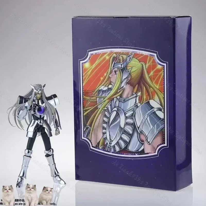 В наличии Модель CS, Saint Seyia Mythical Cloth Ex Lc Altar Hakuri Lost Canvas Silver Knight Zodiac Anime Action Figure Model