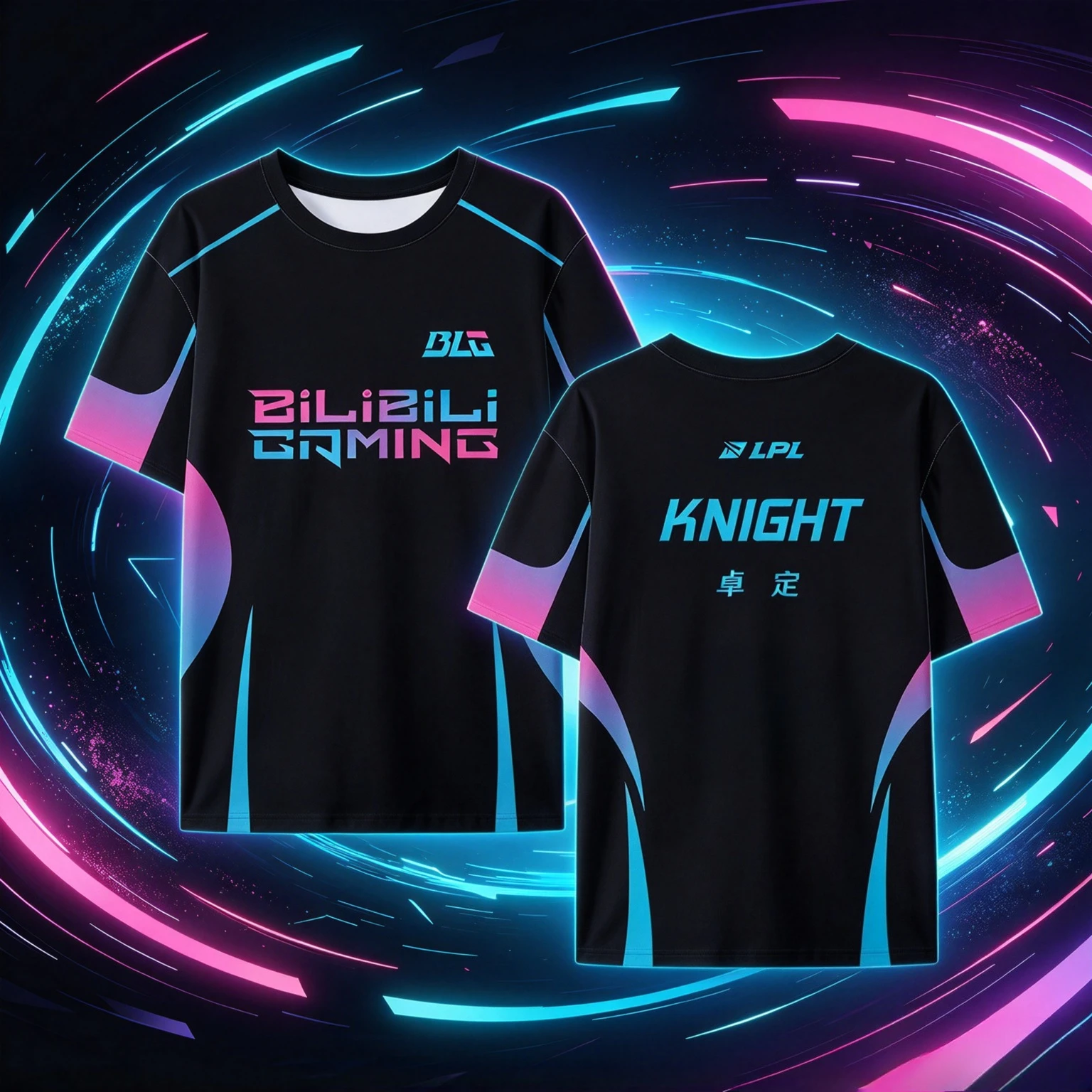 League of Legends Esports LPL BLG Team 3D Printed Team Uniform T-shirt Fashionable Casual Loose Thin Quick Drying Top