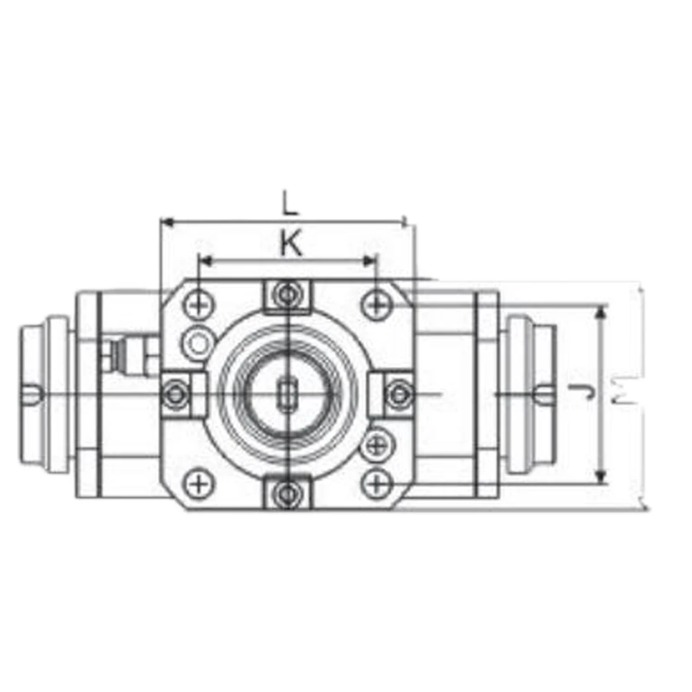 BMT Tool Holders CNC Lathe Turret 0 Degree Driven Tool Holder BMT40/BMT45/BMT55/BMT65/BMT75 90 Degree Tool Holder For Cnc Lathe