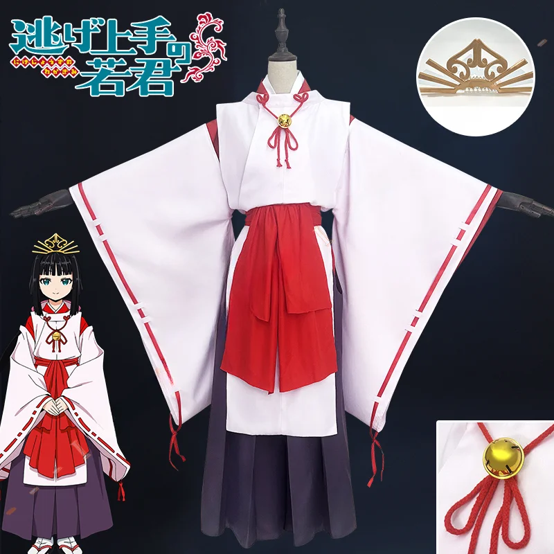 Anime The Elusive Samurai Shizuku Cosplay Costume Dress Uniform Headwear Elusive Warriors Halloween Party Women Men Accessories