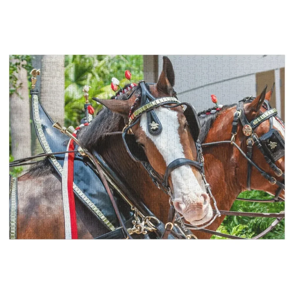 

Heavy horse in harness Jigsaw Puzzle Customized Kids Gift Toddler Toys Jigsaw Custom Jigsaw For Kids Puzzle