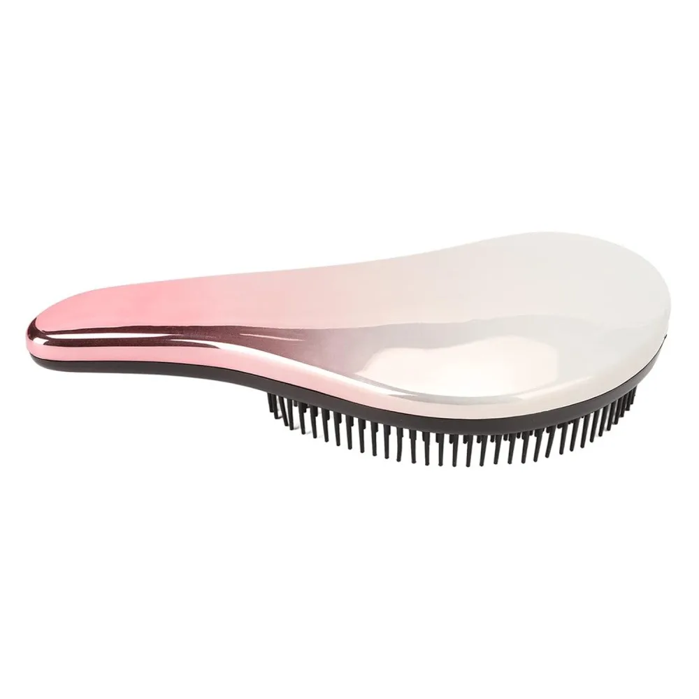 Hair Brush, Anti‑Static Scalp Massage Hair Comb, Smooth Painless Hair‑Smoothing Brush for Home Daily Use, 1‑Pack Assorted Random Color