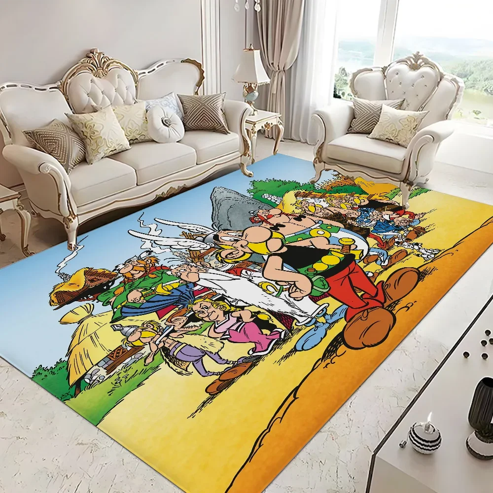 Asterix Obelix Door Mat Nordic Style Home Doormat Bathroom-Toilet Mats Bedroom Bedside Mats