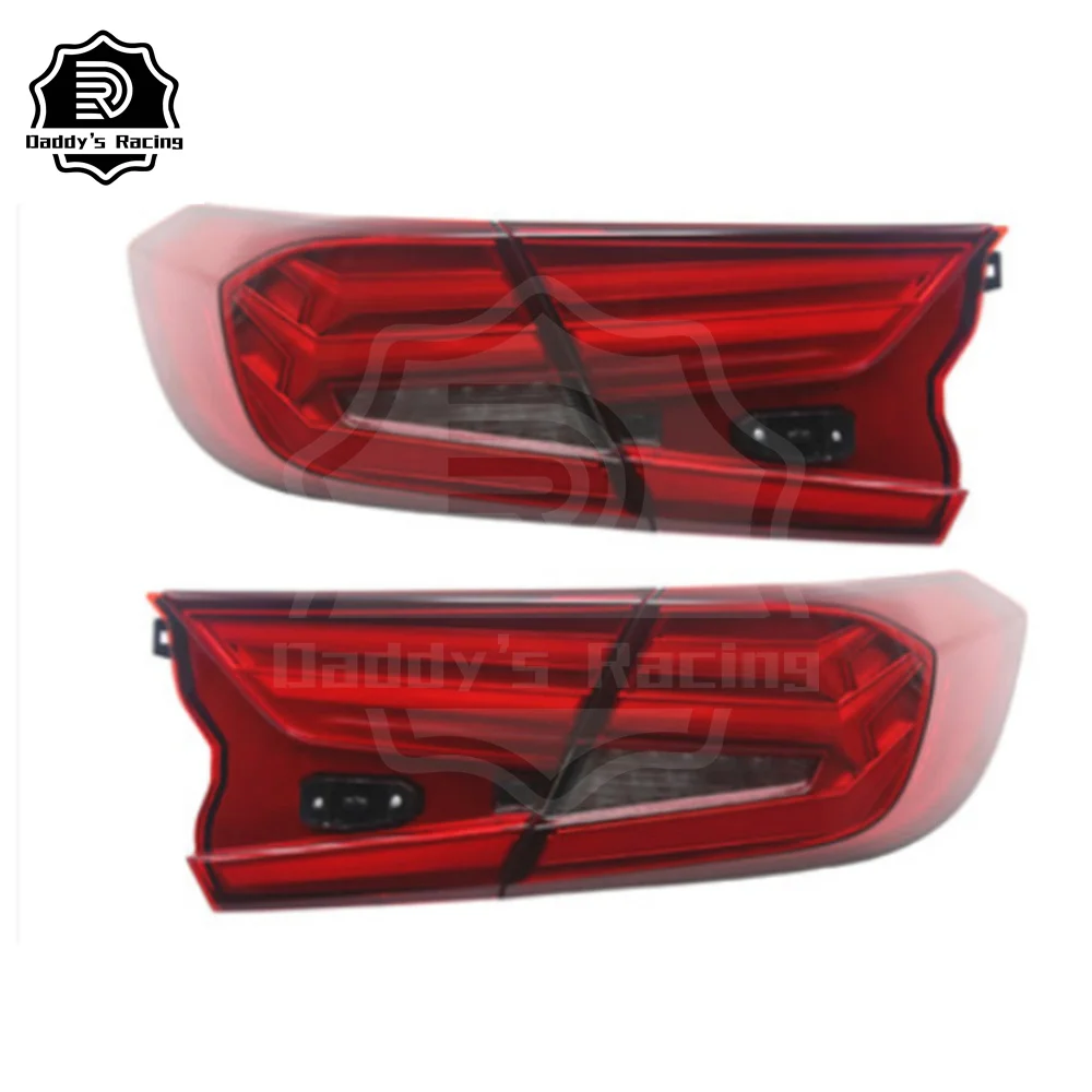 Car LED Rear Lights Back Tail Lamp Fit For 2018-2021 V1 HD A-ccord Modified Autolamp