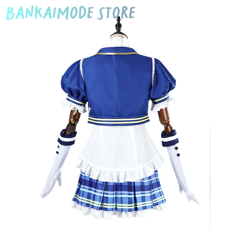 Traje de Anime Lovelive Cos Aqours, traje para cantar, traje de actuación de Cosplay del despertar de la Marina, disfraz de Carnaval de Halloween para mujer