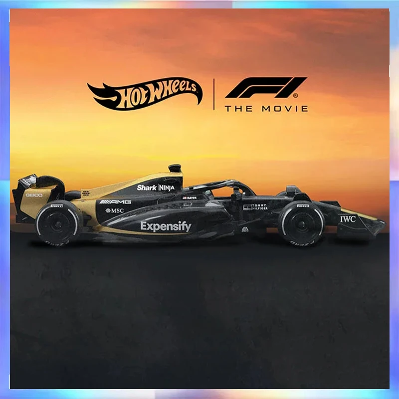 

Pre-Sale 1/64 Hot Wheels and F1 The Movie Vehicle APXGP Red Line Car Model RLC Limitied Collectible Room Ornament Toy Gift