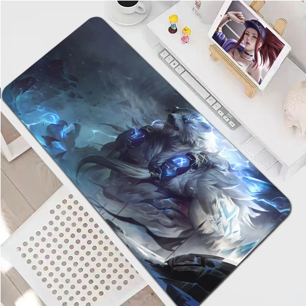 Wholesale LOL Volibear Mouse Pad Gaming MousePad Large Big Mouse Mat Desktop Mat Computer Mouse pad For Overwatch