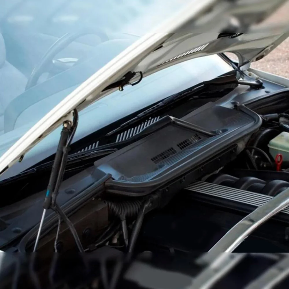 Windschutzscheiben-Wasserabweiser, perfekte Passform für 1992-1999 BMW E36 2-Türer, Windschutzscheibenwischer-Abdeckung, Lüftungsgitter, Kühlergrill-Panel 51711977677 – Detail 7