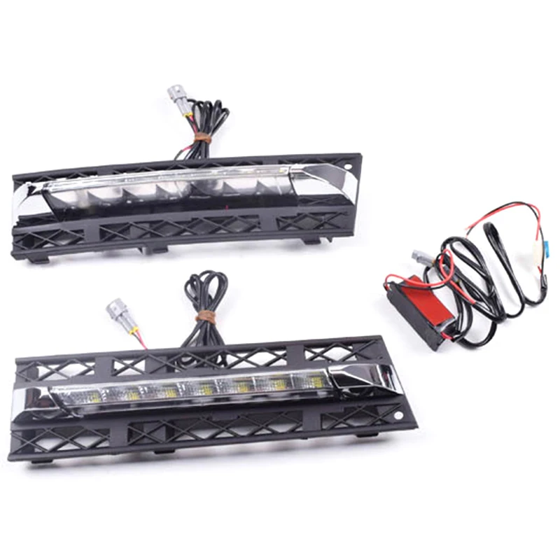 

Car 12V Daytime Running Lights DRL LED Fog Lamp for BMW 7 Series F01 F02 730I/740I/750I/760I