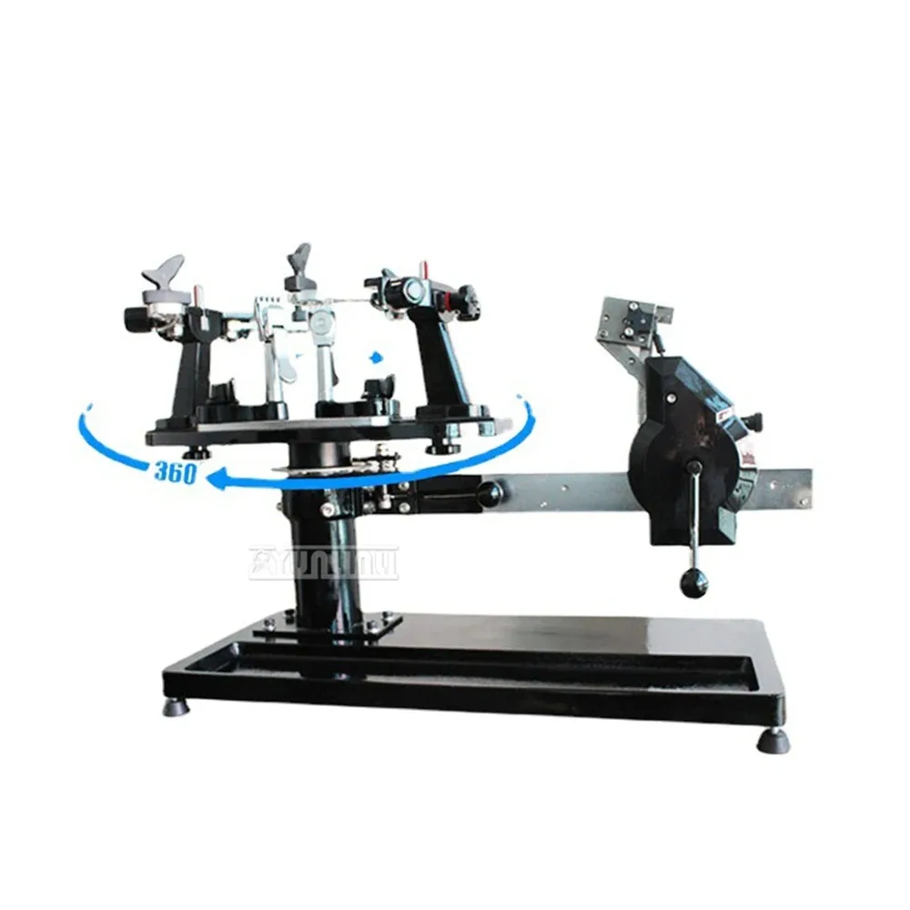Desktop Hand Cranked Tennis And Badminton Racket Stringing Machine Wire Stretcher Pulling Threading Machine for Sports Equipment