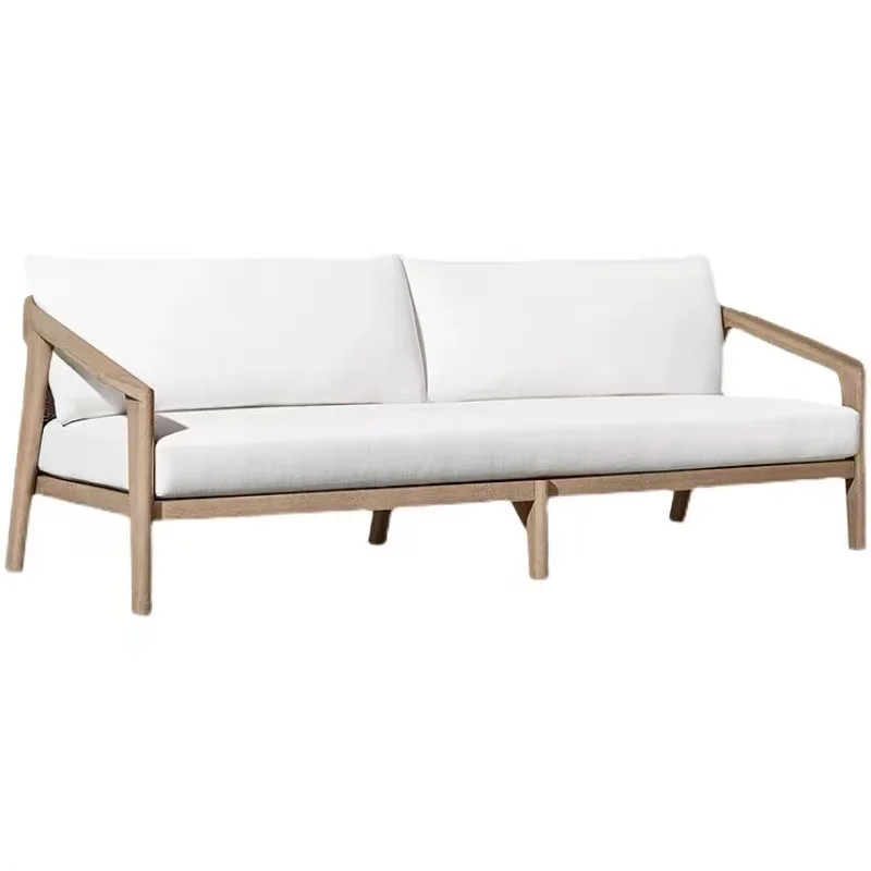 Garden Jardin  Teak Sofa Set Patio Poolside  Sectional Teak Sofa Set
