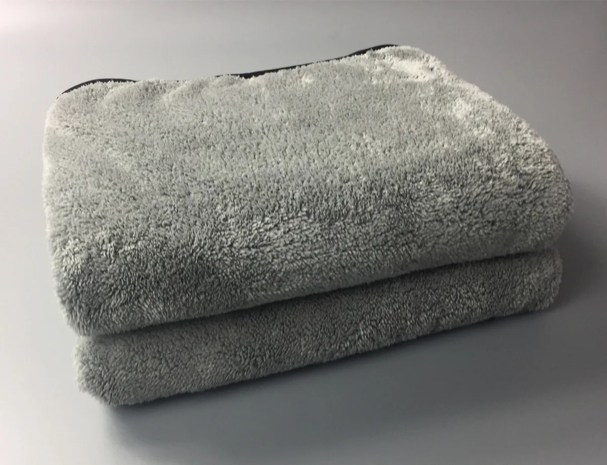 Microfiber Car Wash Towels Double Drying Microfibre Care Detailing Auto Cleaning Super Absorbent Cloth