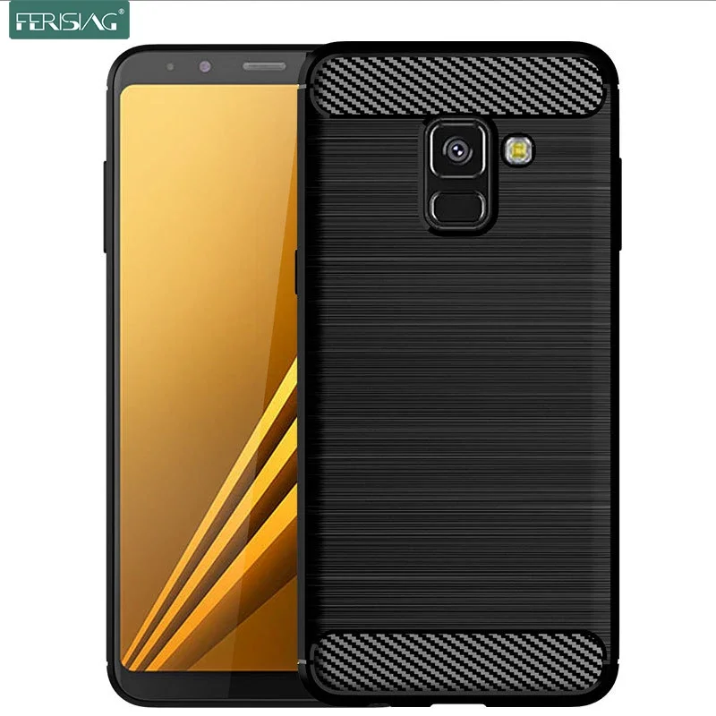 Case For Samsung Galaxy A8 2018 Case Silicone TPU Shockproof Carbon Cover for Samsung Galaxy A8 2018 A530F Funda Capa Coque Case