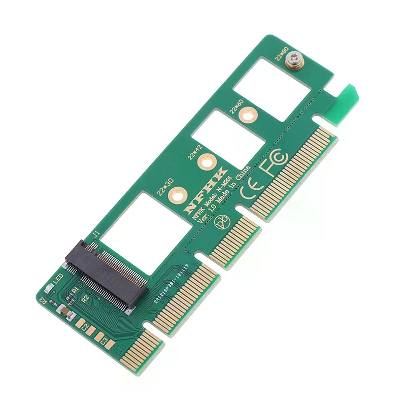 

NVMe M.2 NGFF SSD Adapter Riser Card PCI Express 3.0 16x X4 Converter For Enhanced Data Transfer Speeds