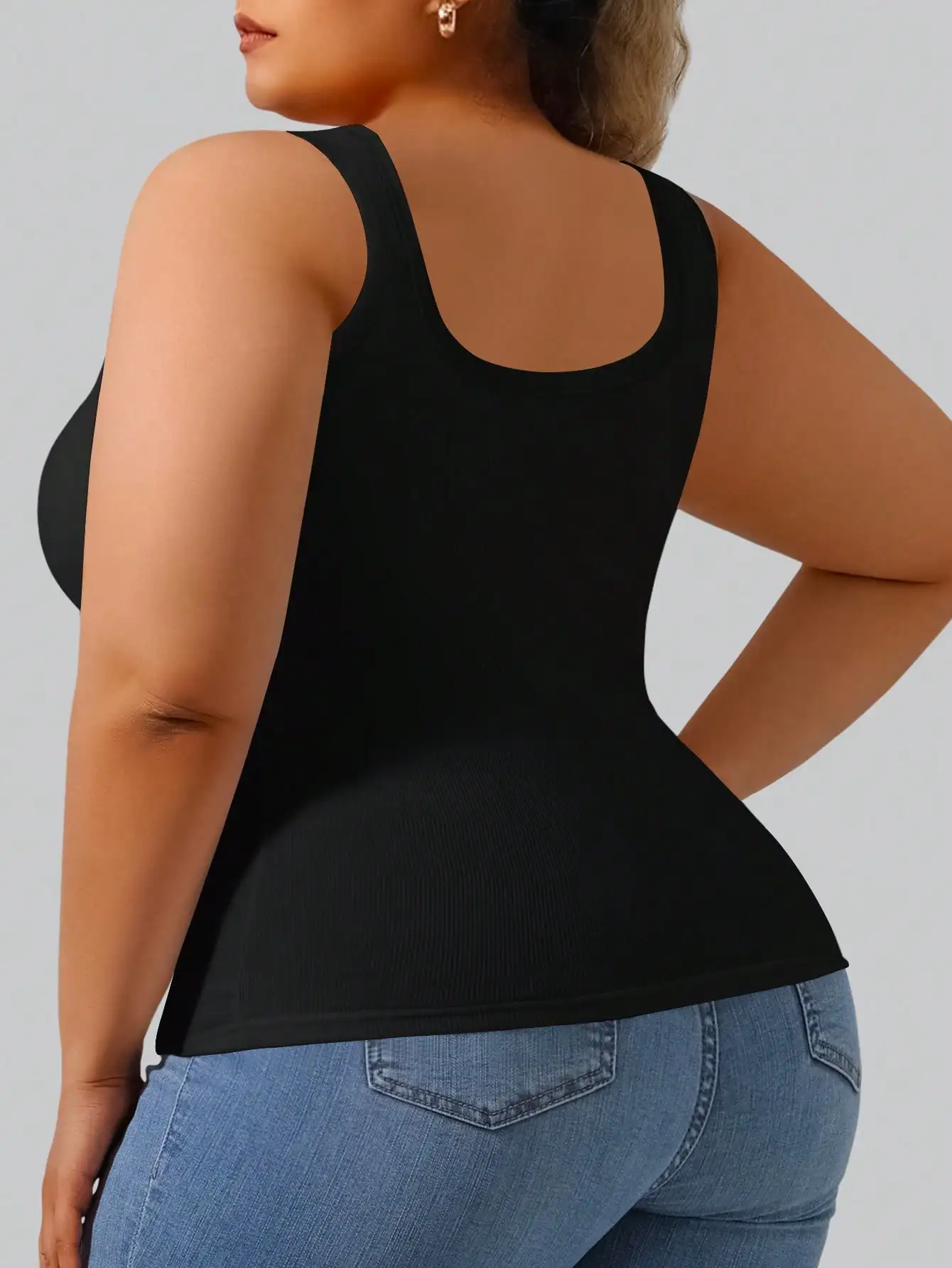 Débardeur court côtelé très ex - Tank Top Ribbed avis et prix