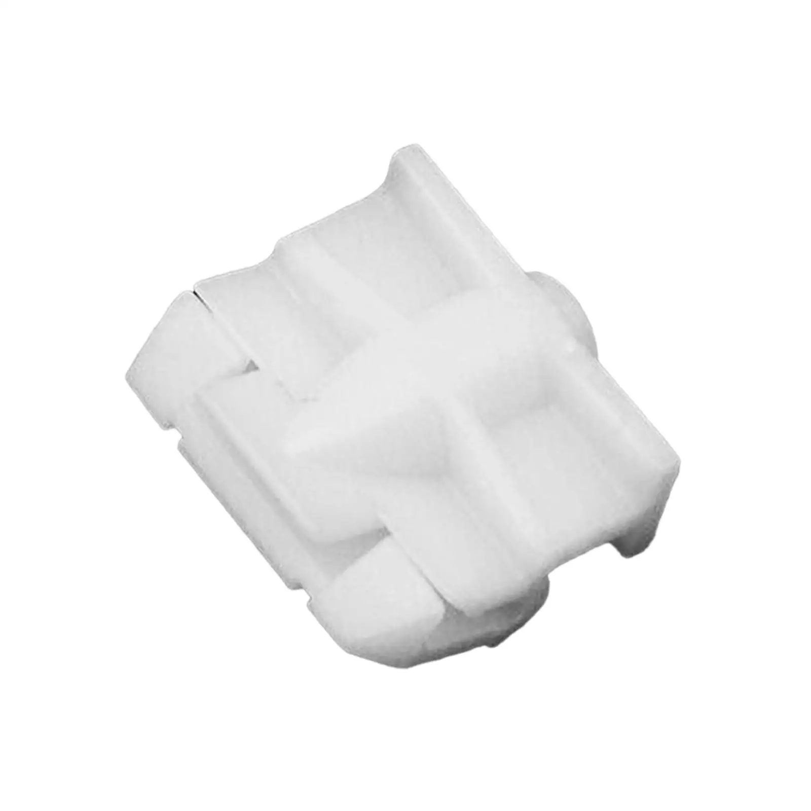 

Roof Rain Channel Gutter Clip Retainer White PP Strip Buckle Drip Rail Molding for Vehicle Roof Deflector A0029946545