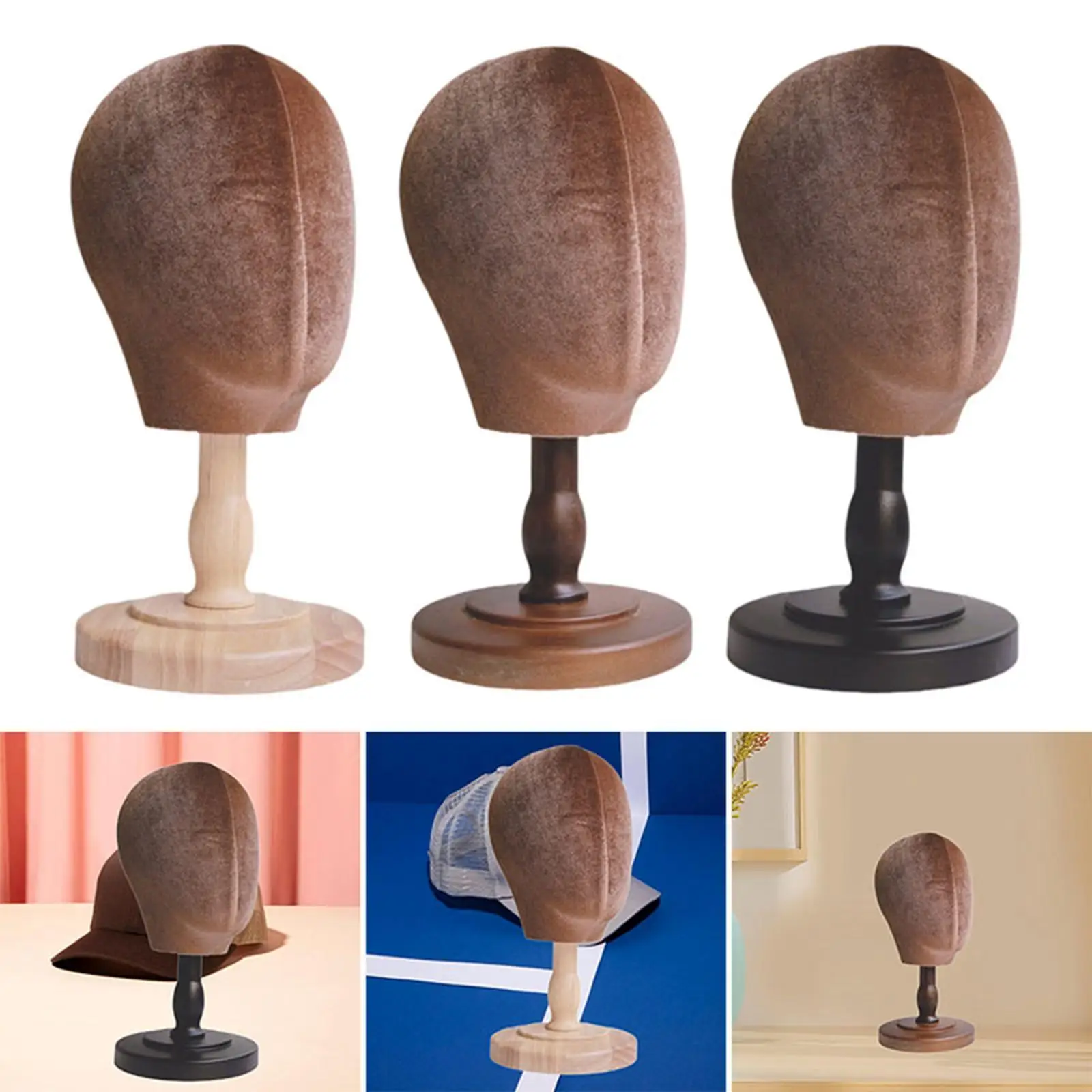 

Hat Display Holder Head Model Hat Holder Beauty Displaying Cap Stand Mannequin Head