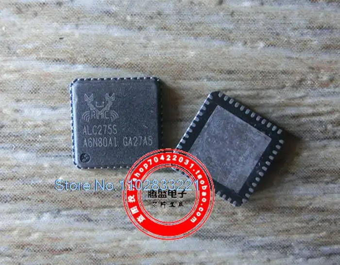 

ALC275SQ-VA9-GR ALC2755 QFN-48 ic