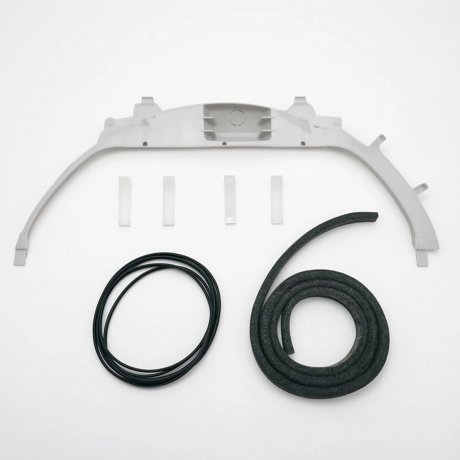Dryer Bearing Kit with Glide Slides Compatible Dryer Support Bearing Kit Hardware Repair Noise Reducing for Homeowners