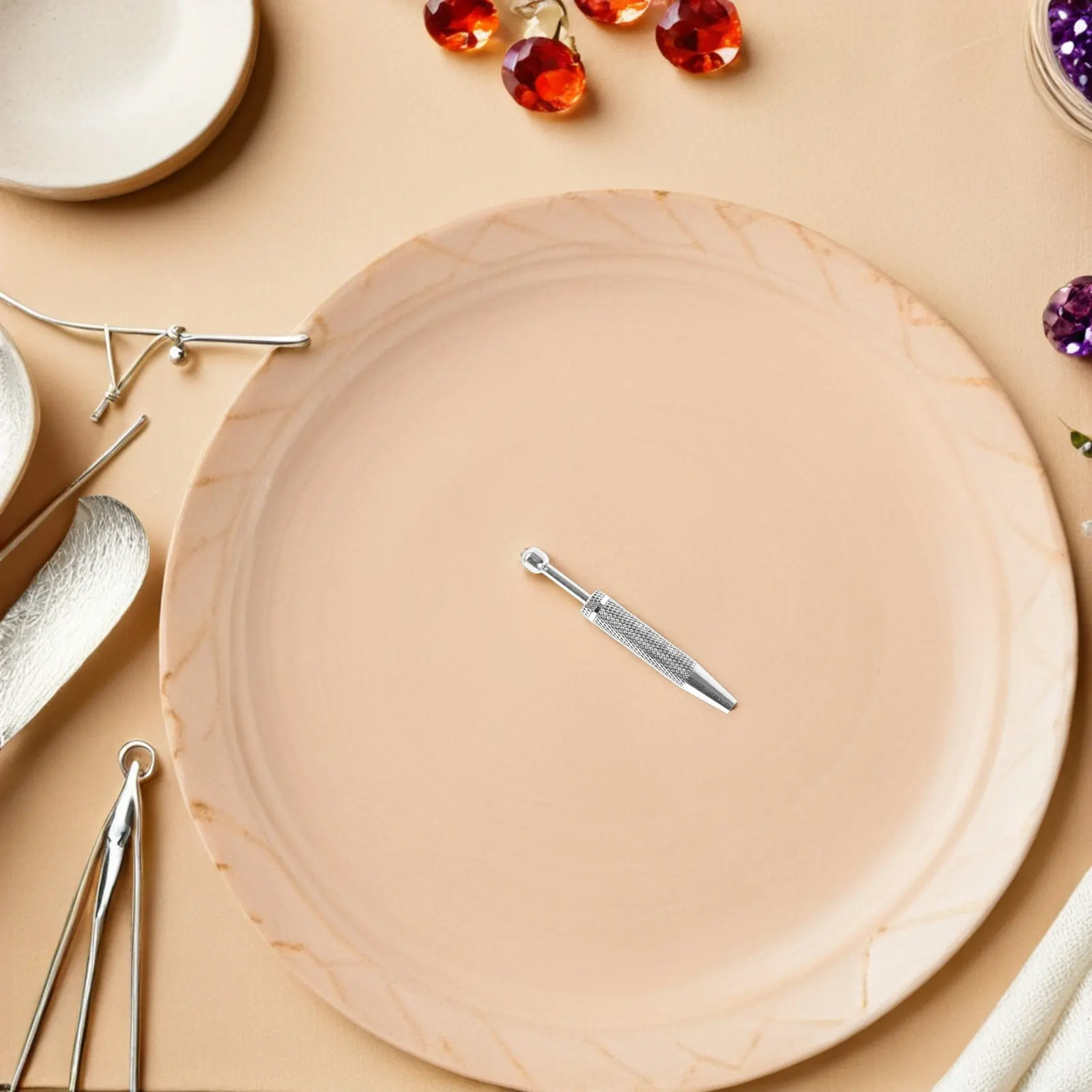 

Инструмент для захвата ювелирных изделий из нержавеющей стали: 3-зубчатый захват для шариков, пинцет для страз, инструмент для рукоделия